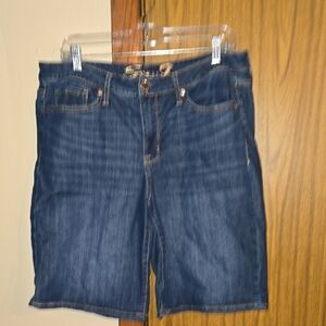 Seven7 Dark Blue Women's Shorts